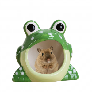 Creative ceramic small animals sleeping room pet nest hamster nest 