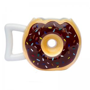 Amazon best selling handmade doughnut design big ceramic mug coffee cup 