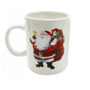 Christmas promotional sublimation gift ceramic mug coffee cup 