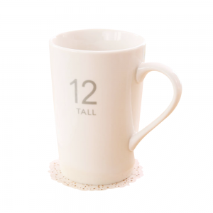 High quality custom logo ceramic coffee tea mug porcelain coffee cup